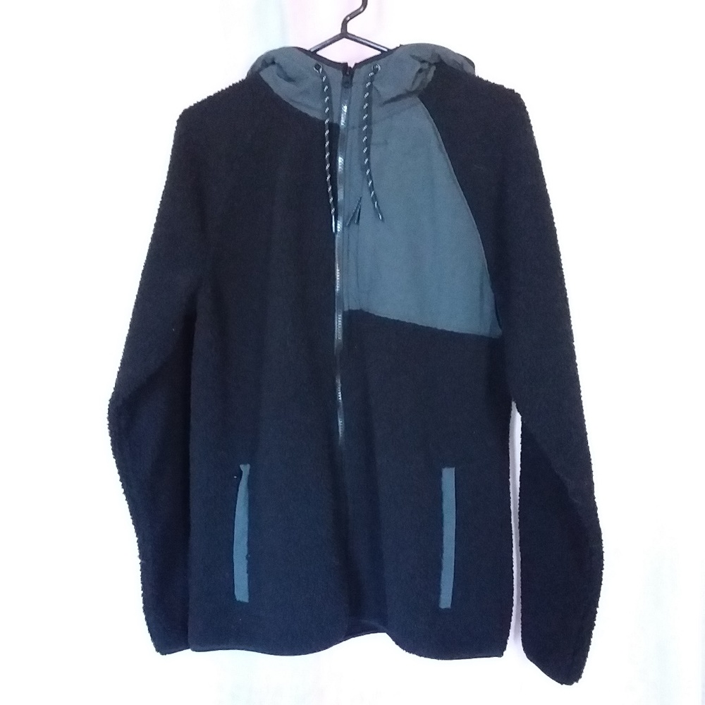 Black Hooded Jacket